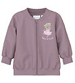 Name It Cardigan - NbfVrillie - Elderberry/Cat Ballerina