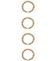 Name It Hårelastikker - 4-pak - NkfAcc-Arise - Pastel Yellow