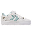 Hummel Sko - ST. Power Play Jr - White/Turquoise