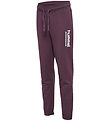 Hummel Sweatpants - hmlTukas - Huckleberry m. Print