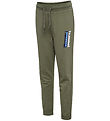 Hummel Sweatpants - hmlTukas - Dusty Olive m. Print