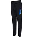 Hummel Sweatpants - hmlTukas - Sort m. Print