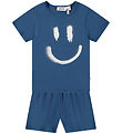 Molo Nattøj - T-shirt/Shorts - Luvis - Best Blue