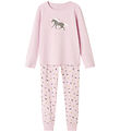 Name It Nattøj - Noos - NkfNightset - Corsage m. Print