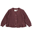 The New Siblings Cardigan - Strik - TnsMae - Crushed Berry