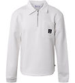 Hound Sweatshirt m. Lynlås - Off White