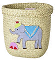 Rice Opbevaringskurv - Raffia/Søgræs - Circus - 20x20 cm - Natur