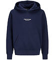 Jack & Jones Hættetrøje - Noos - JorVesterbro JNR - Ocean Cavern