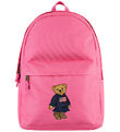 Polo Ralph Lauren Rygsæk - Baja Pink m. Bamse