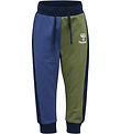 Hummel Sweatpants - hmlAssym - Black Iris m. Logo