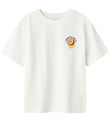 Name It T-shirt - NkmBeask - Cloud Dancer