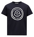 Moncler T-shirt - Navy m. Print