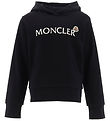 Moncler Hættetrøje - Sort m. Print