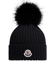 Moncler Hue - Uld - Sort