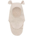Huttelihut Elefanthue - Fleece - 1-lags - Camel Melange m. Ører