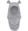 Huttelihut Elefanthue - Fleece - 1-lags - Light Grey Melange m. 