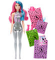 Barbie Dukke - 30 cm - Color Reveal Disco Star - Assorteret