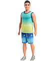 Barbie Dukke - 30 cm - Fashionista Ken Ombre Tank