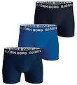 Björn Borg Boxershorts - 3-pak - Blå