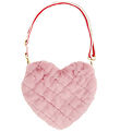 Meri Meri Taske - Plush - Hjerte - Rosa
