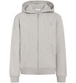Grunt Cardigan - GrEd - Gråmeleret