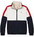 Tommy Hilfiger Jakke - Vendbar - Classic Beige/Rev Colourblock