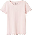 Name It T-shirt - NmfVilke - Ballerina m. Hulmønster