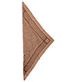 Lala Berlin Tørklæde - Triangle Trinity Classic M - Beige
