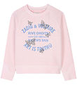 Zadig & Voltaire Sweatshirt - Arvene -  Mauve Morn m. Blå/Simili
