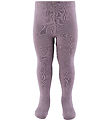 Name It Strømpebukser - Uld/Bomuld - NmfWak - Purple Dove