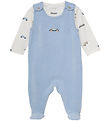 Fixoni Sparkedragt m. Body l/æ - Velour - Blue Fog