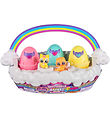 Hatchimals Legetøj - Alive Neon Rainbow Basket