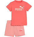 Puma Shortssæt - Minicats Ess Inf - Peach Frost