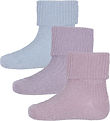 MP Strømper - Bambus - 3-pak - Ida - Ice Heather m. Glimmer