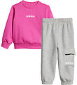 adidas Performance Sweatsæt - I Lin FL Jog - Selufu/White