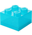 LEGO® Storage Opbevaringsboks - 4 Knopper - Glitter Light Blue