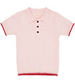 Copenhagen Colors Polo - Strik - Ballerina/Berry Comb