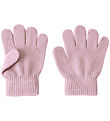 Name It Handsker - Strik - NmnMagic - Pale Mauve