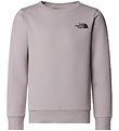 The North Face Sweatshirt - Simlpe Dome Crew - Moonstone Grey