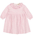 MarMar Kjole - Viskose - Diora Frill - Pink Leo