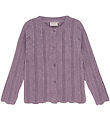 Minymo Knit Cardigan - Elderberry