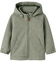 Name It Softshelljakke m. Fleece - NmmAlfa08 - Shadow m. Magisk