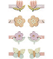 Mimi & Lula Hårclips - 8-pak - 3 cm - Bouquet Spring Magic