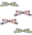 Konges Sløjd Hårspænder - 4-pak - Mini Bow - White/Rose