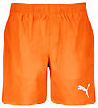 Puma Badeshorts - Bright Orange