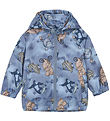 Minymo Softshelljakke - Flint Stone m. Print