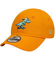 New Era Kasket - 9Forty - Dinosaur - Bright Orange