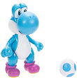 Super Mario Figur - 10 cm - Light-Blue Yoshi