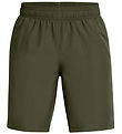 Under Armour Shorts - Tech Woven Wordmark - Marine Green