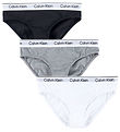 Calvin Klein Trusser - 3-pak - Hvid/Sort/Gråmeleret